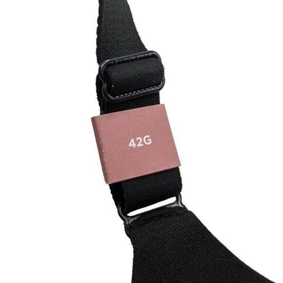 Lane Bryant Cacique Bra Backsmoother Lightly Lined Balconette Size 42G Black - Picture 8 of 10